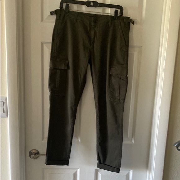 AG Olive Cargo Pants,All Products : American Fashion Style Bags On Sale
